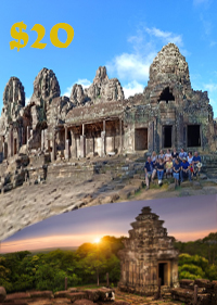 Sunset at Bakheng hill